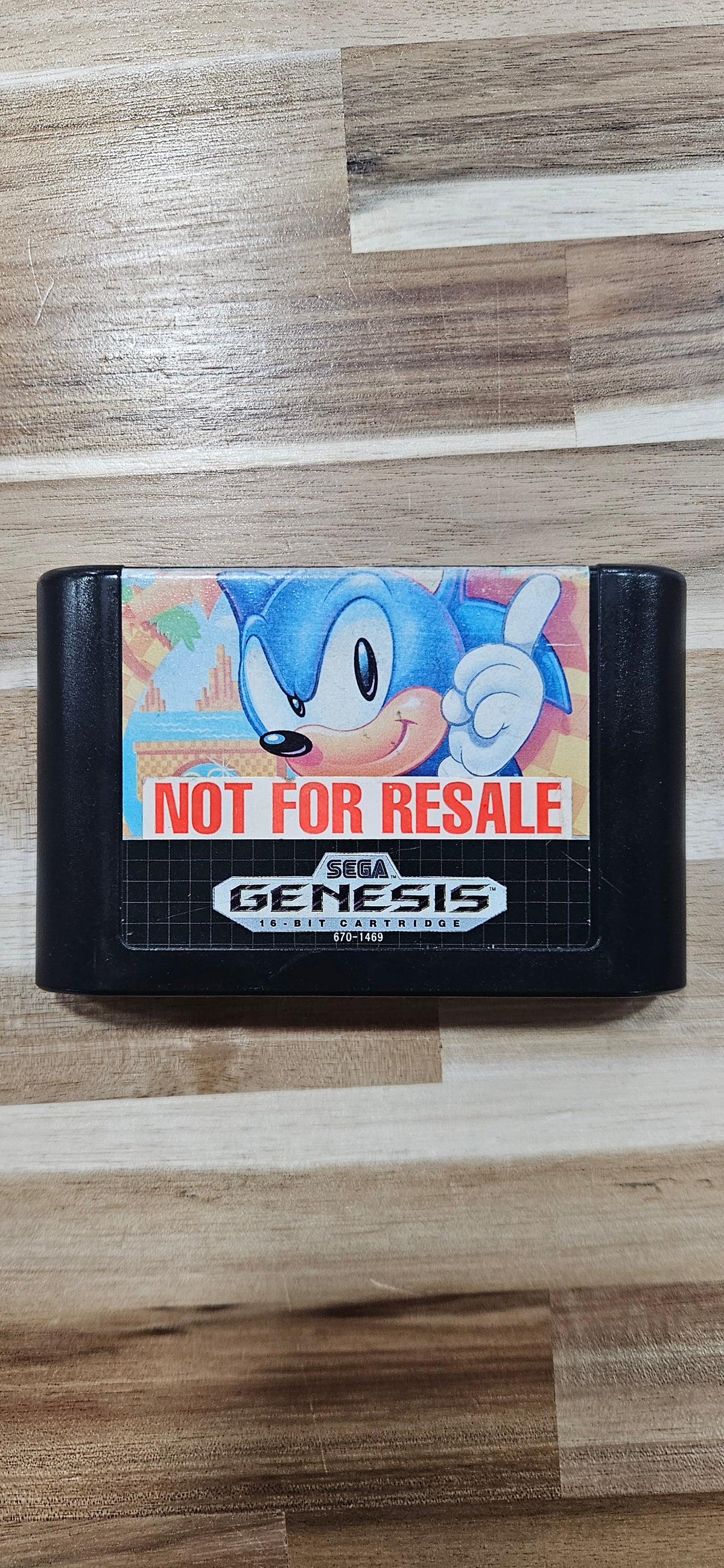 Sonic The Hedgehog NFR Cosmetic Flaws