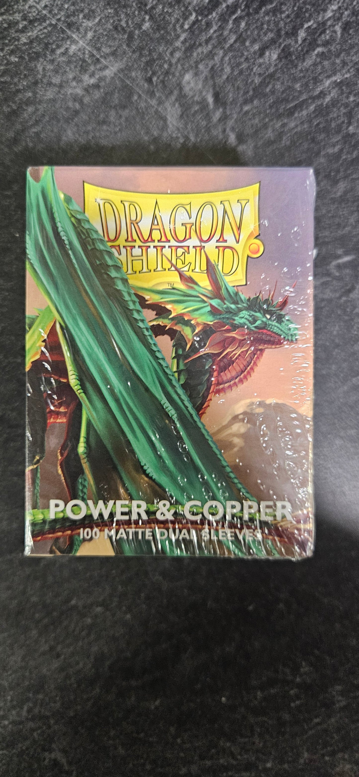 Power & Copper Dragon Shield Sleeves 100ct