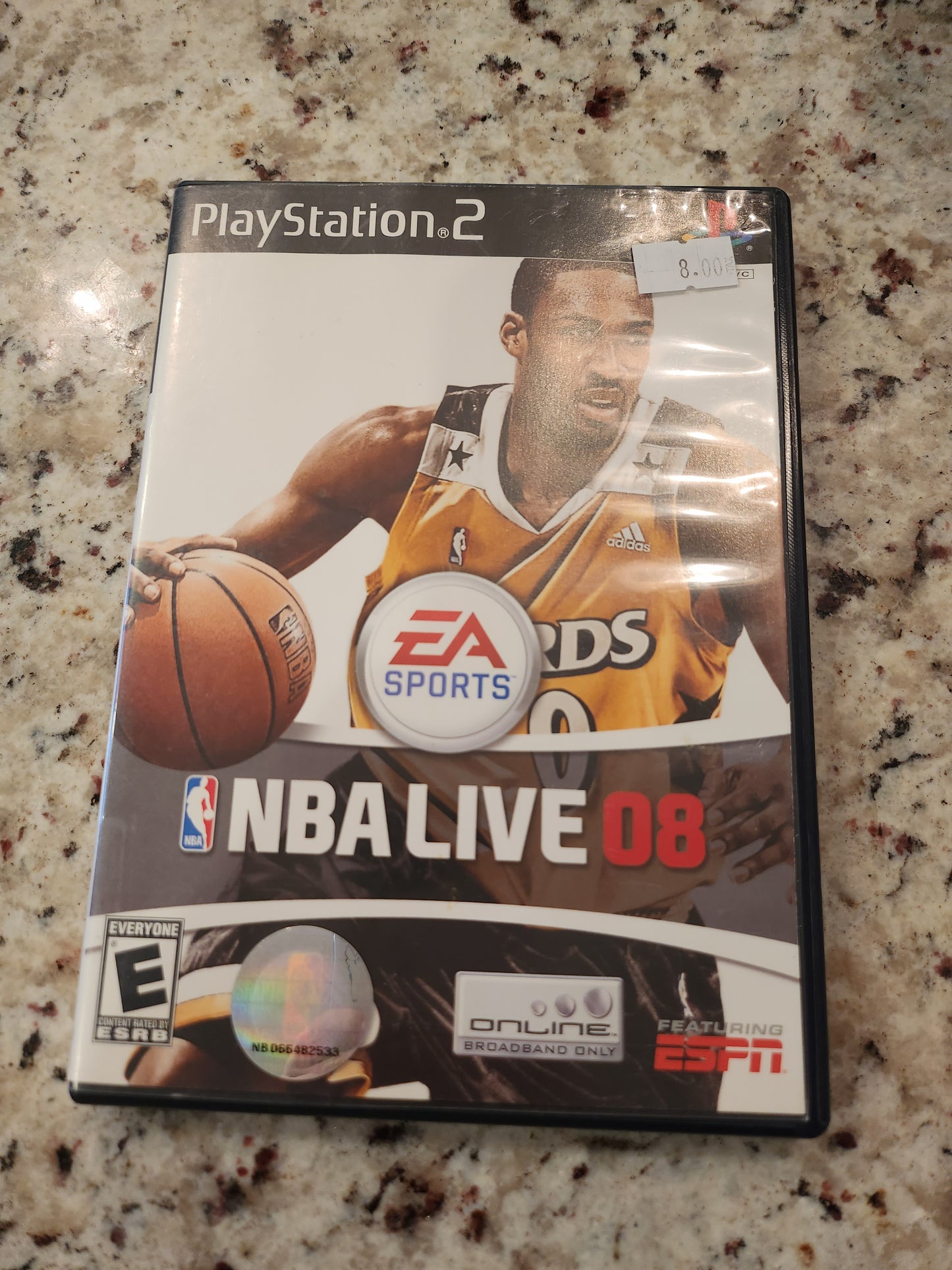 Nba live 08 ps2