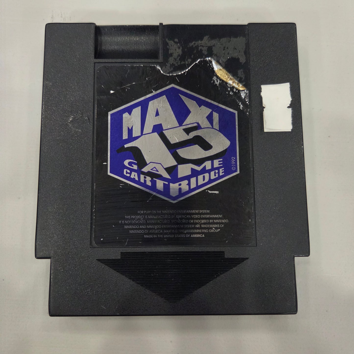 Maxi 15 Game cartridge NES