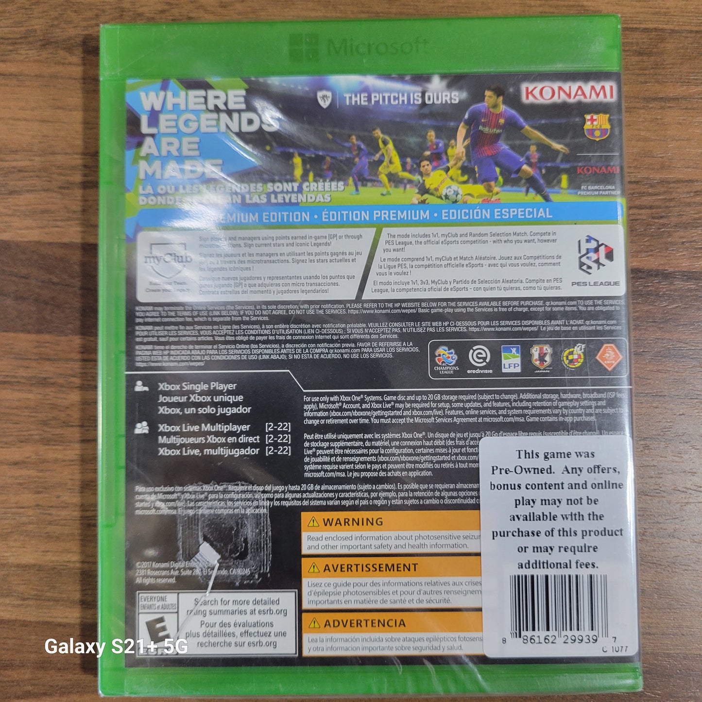 PES 2018 Pro Evolution Soccer