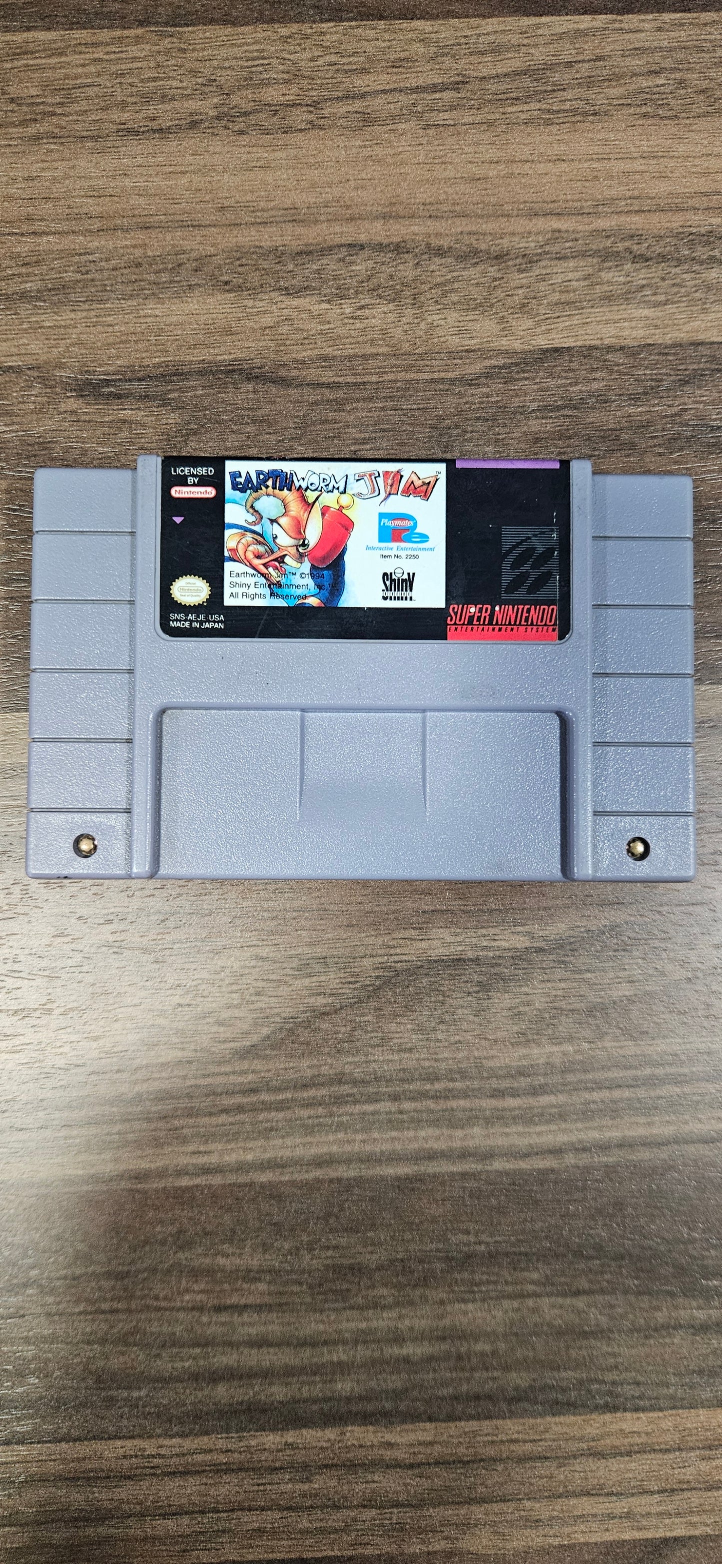 Earthworm Jim SNES