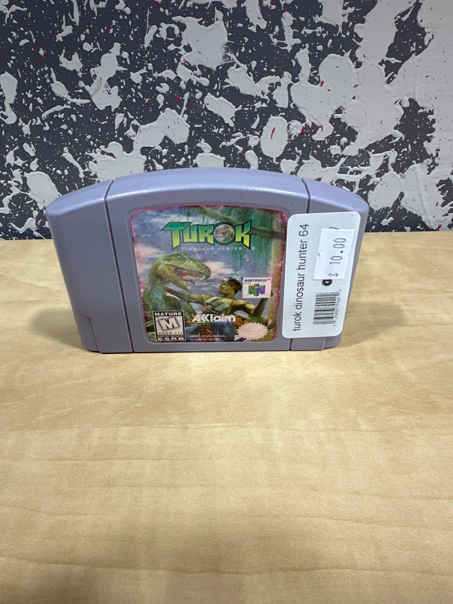 Turok dinosaur hunter 64 COSMETIC FLAWS