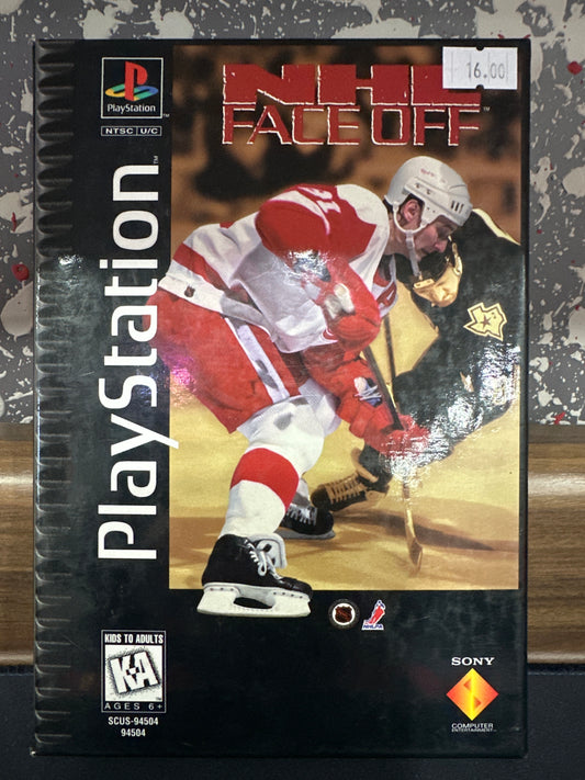 NHL Face Off Long Box