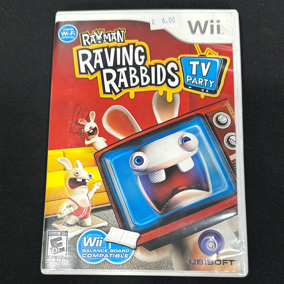 Rayman Raving Rabbids TV Party