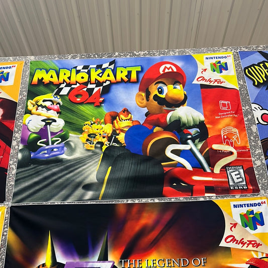 Mario kart 64 Tapestry 2x3