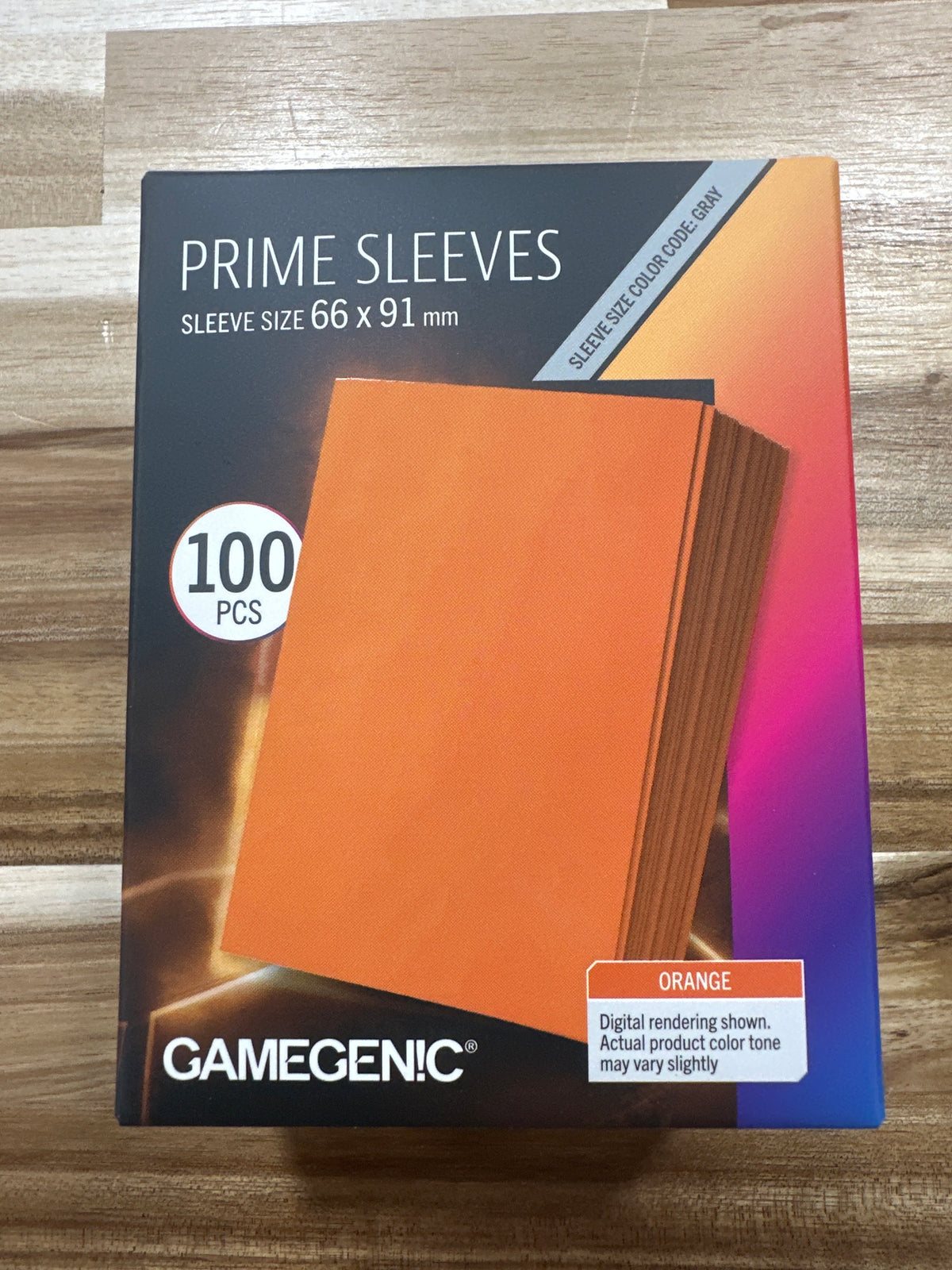 Prime Sleeves 100 CT Orange