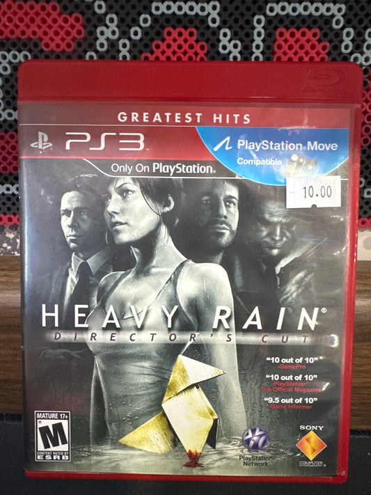 Heavy Rain Directors Cut Greatest Hits