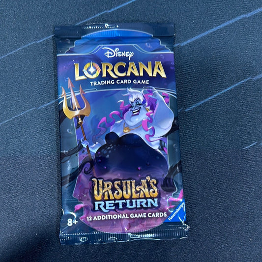 Ursula’s Return Booster pack Lorcana Chapter 4