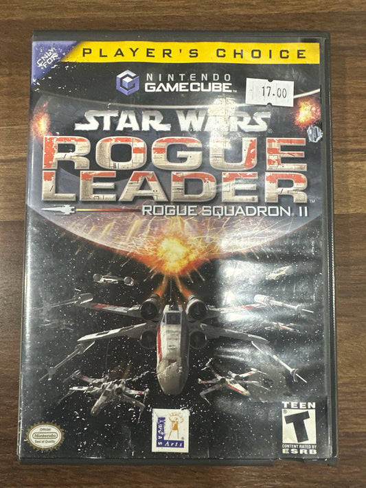 Star Wars Rogue Leader Rogue Squadron II Players Choice( Cosmetic Flaws)