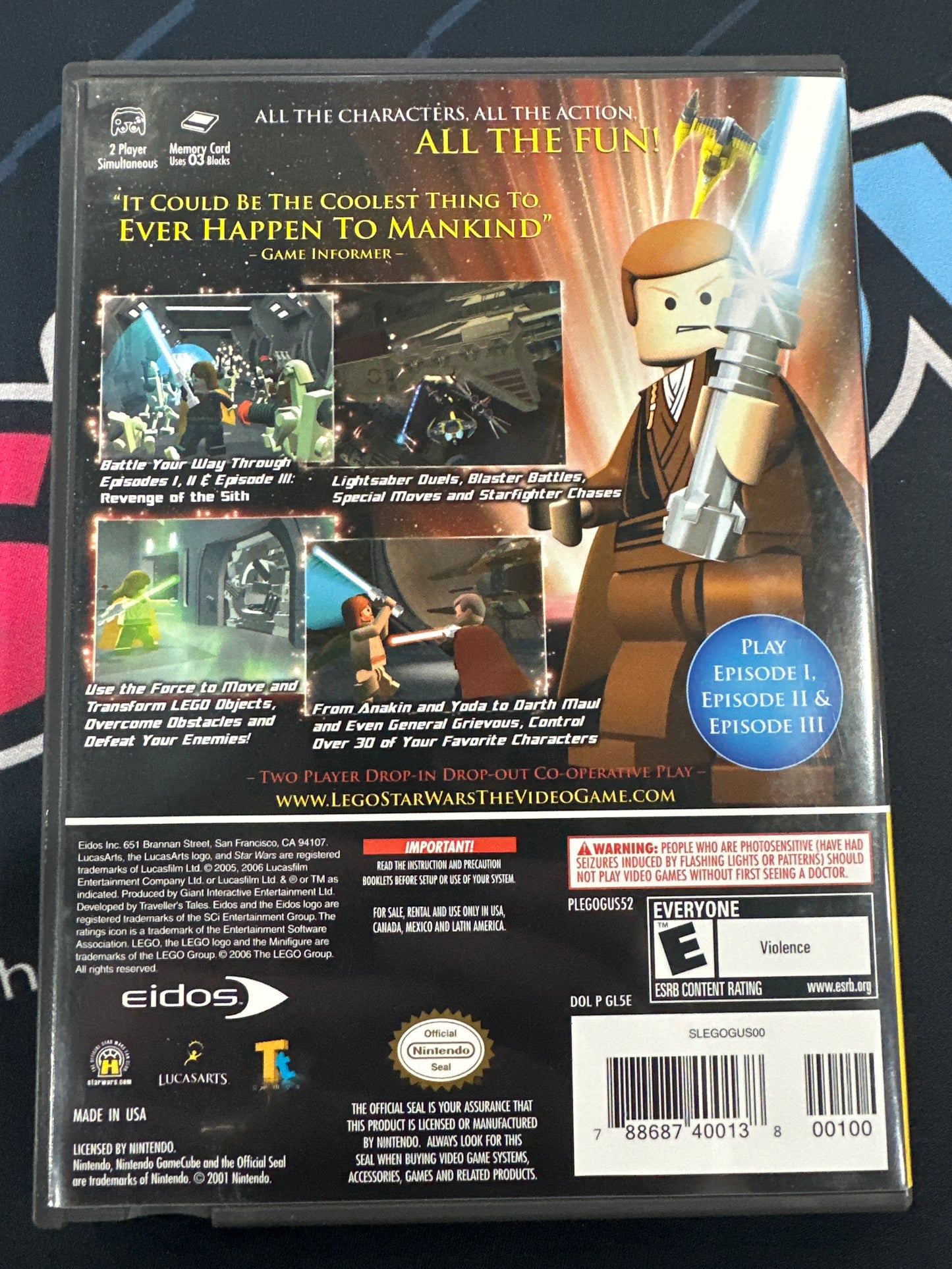 Lego Star Wars The Video Game Players Choice