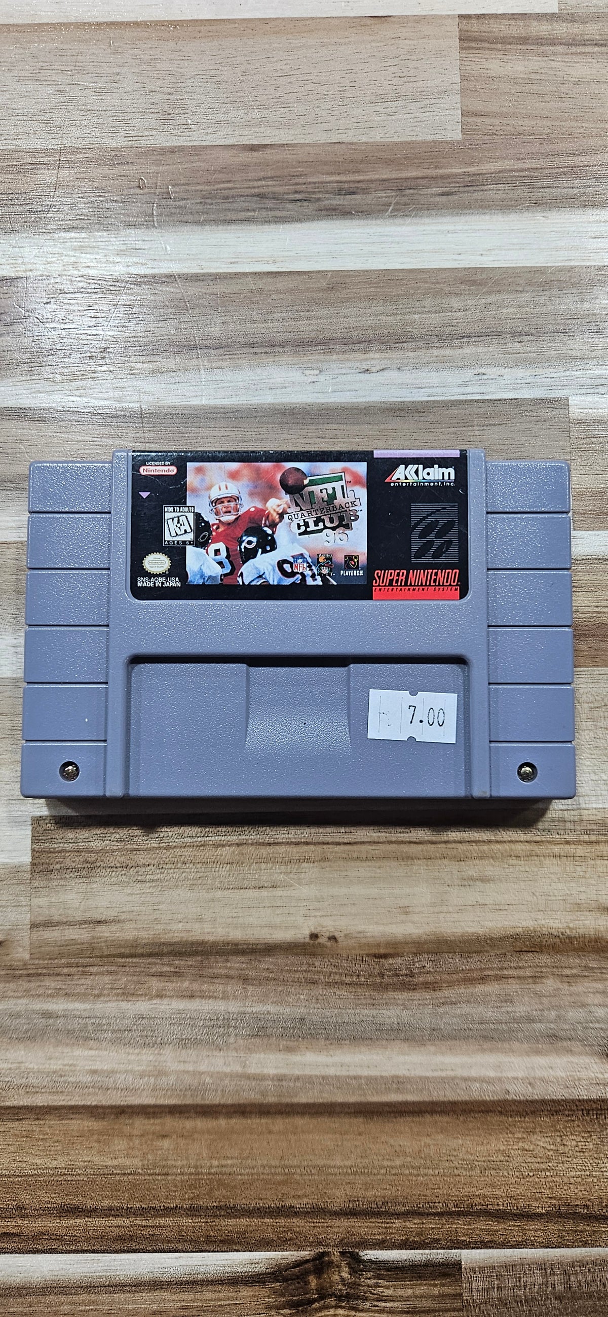 NFL Quarterback Club 96 SNES