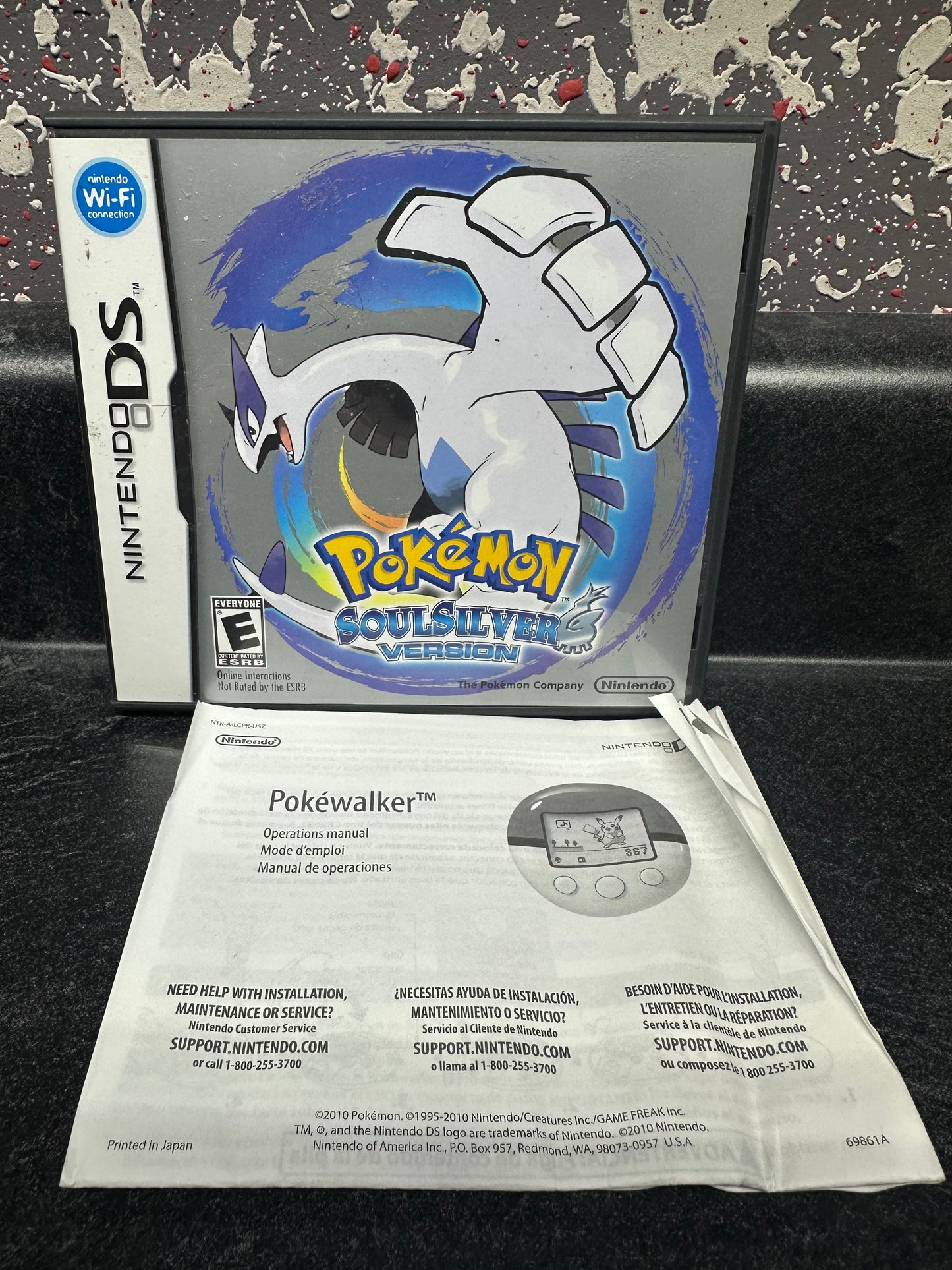 Pokemon Soul Silver Pokewalker Version
