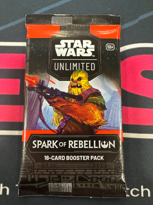 Star Wars Unlimited Spark of Rebellion Booster Pack