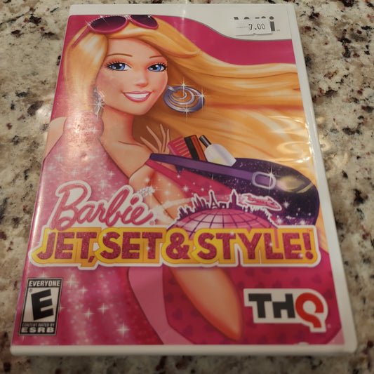 Barbie jet, set and style