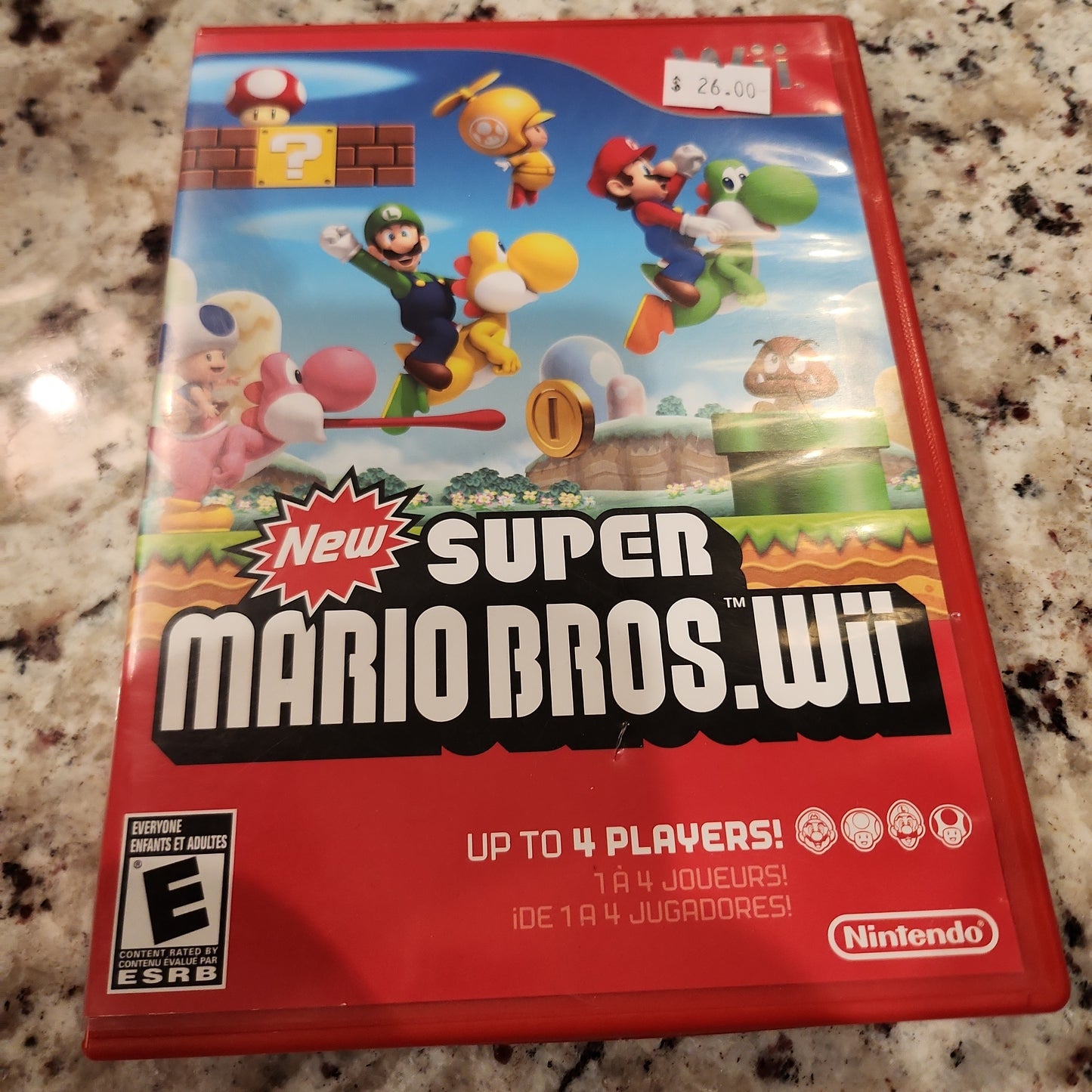 New Super mario bros.wii (no manual)