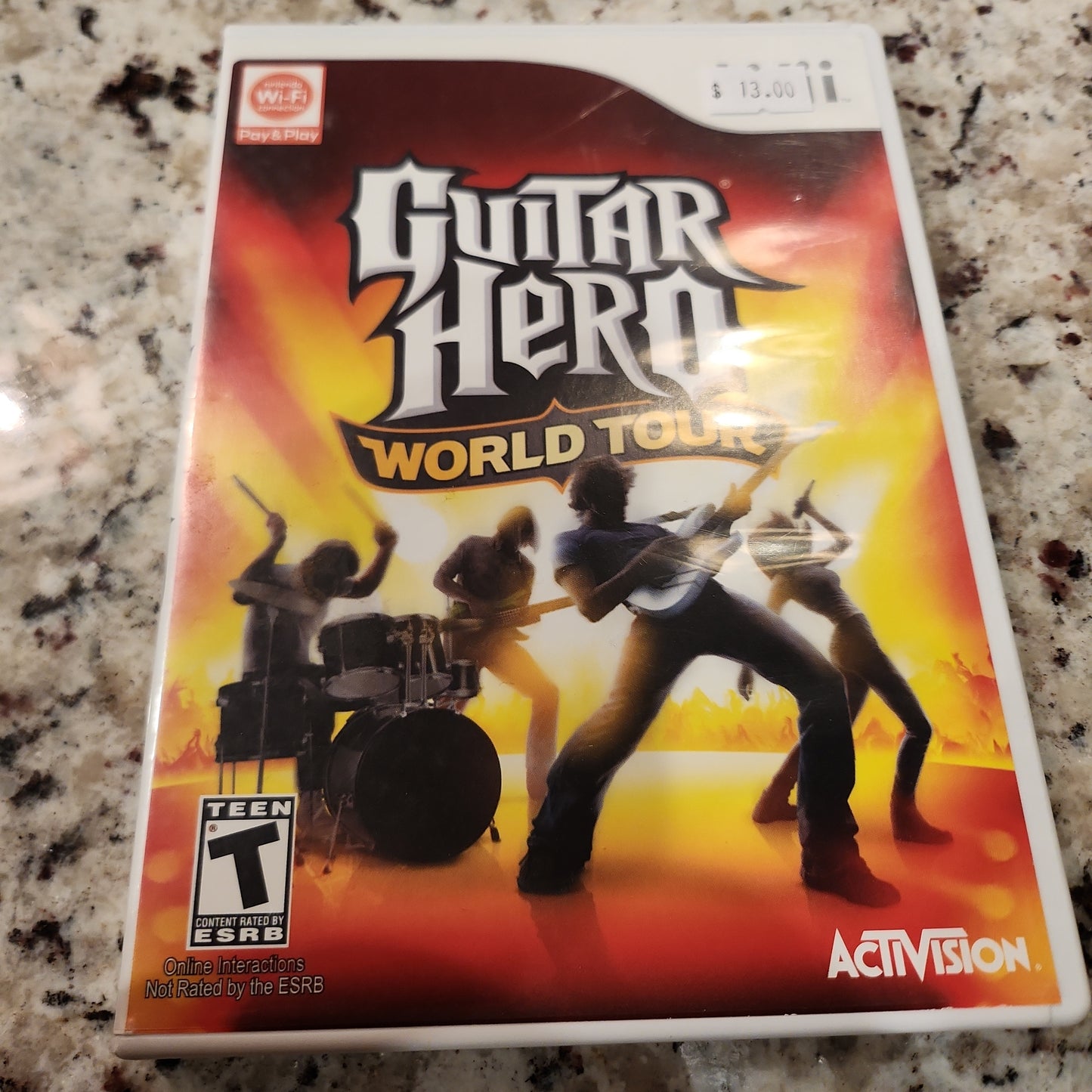 Guitar hero world tour