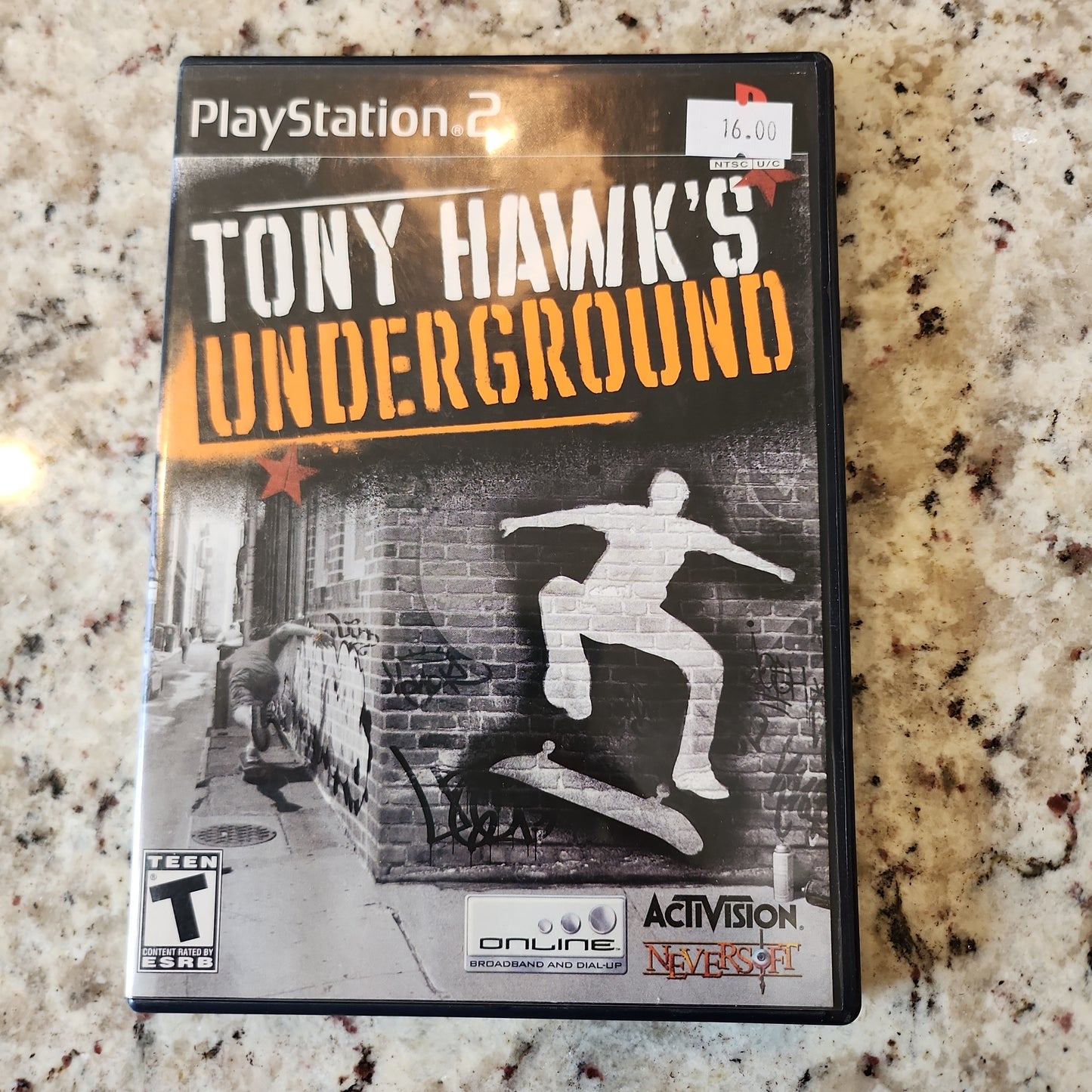 Tony hawks underground