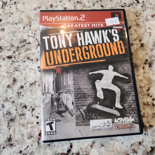 Tony hawks undergound