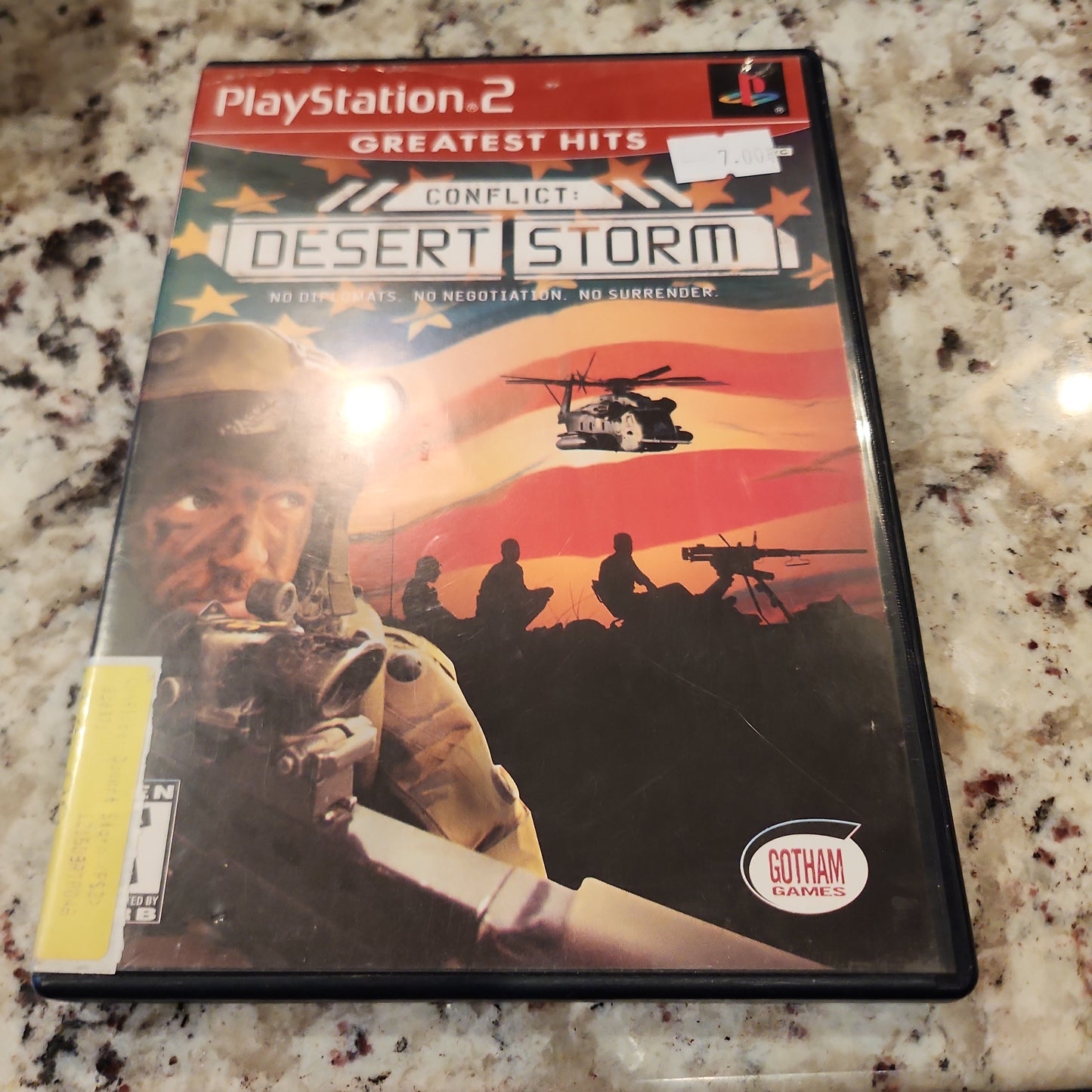 Conflict desert storm