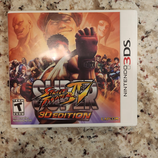 Street fighter IV 3d edition