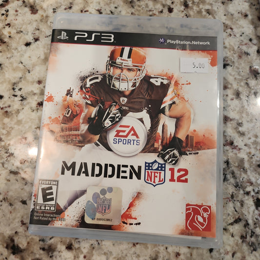 Madden nfl 12