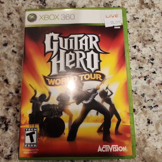 Guitar hero world tour