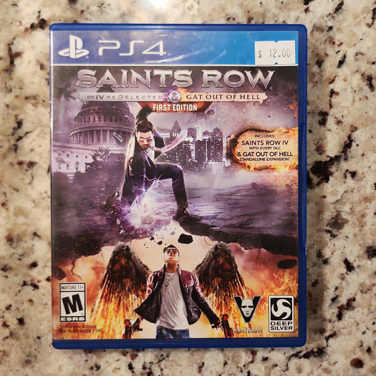 Saints row sr IV reelected & gat out of hell