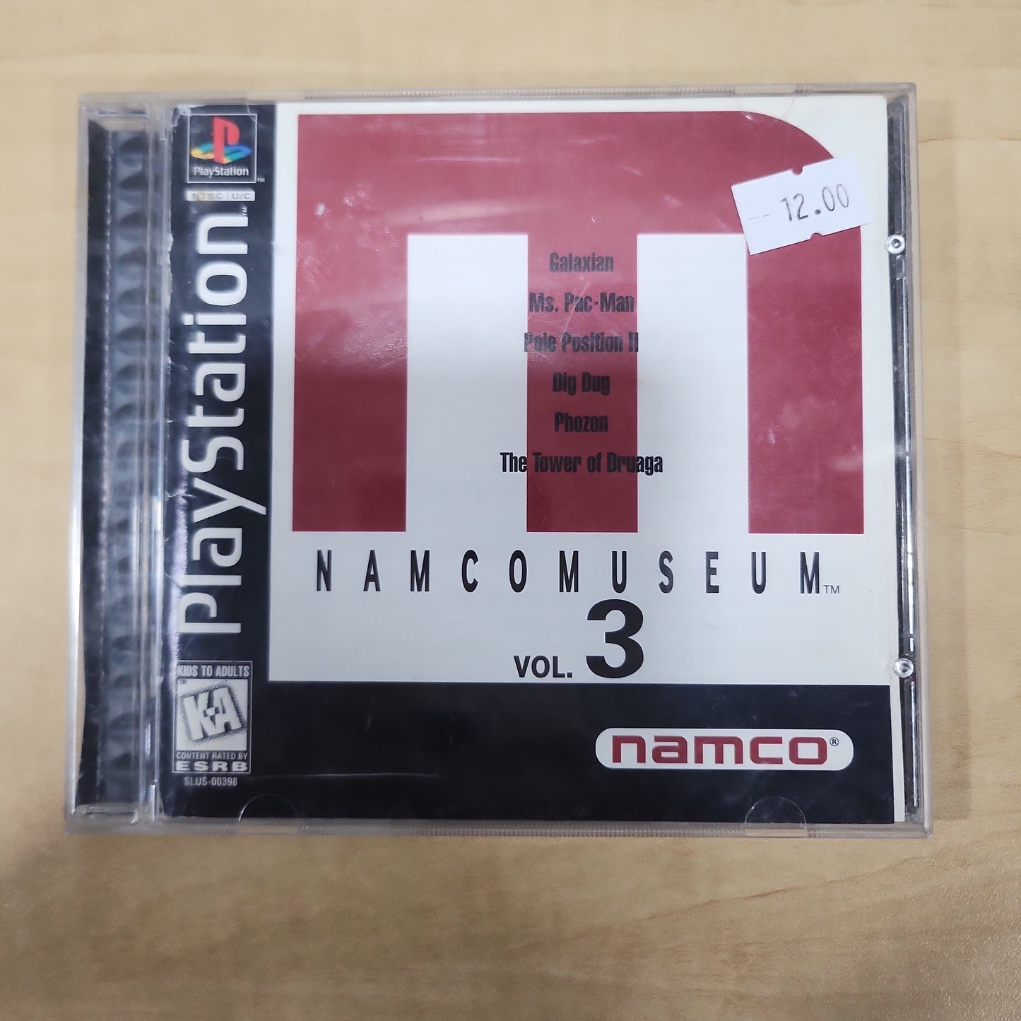 Namco museum vol 3