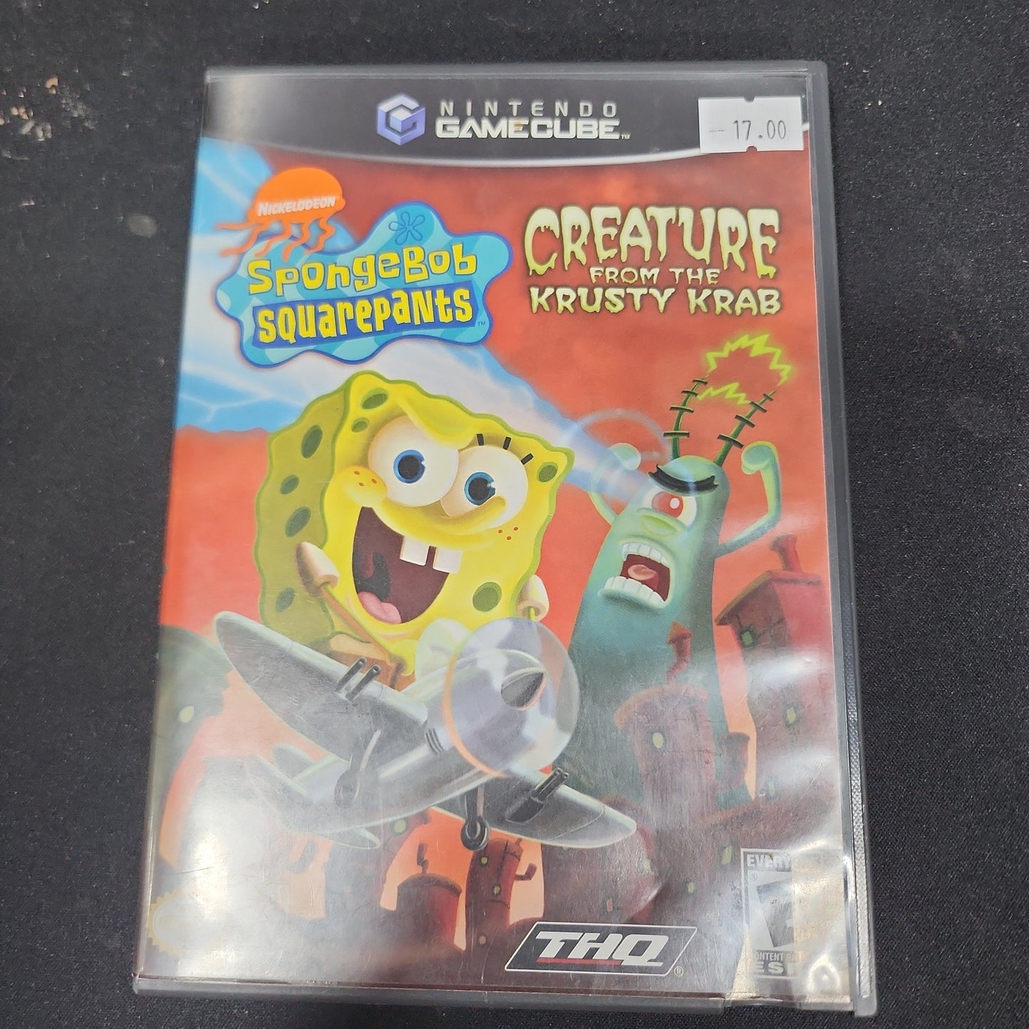 Spongebob squarepants creature from the krusty krab