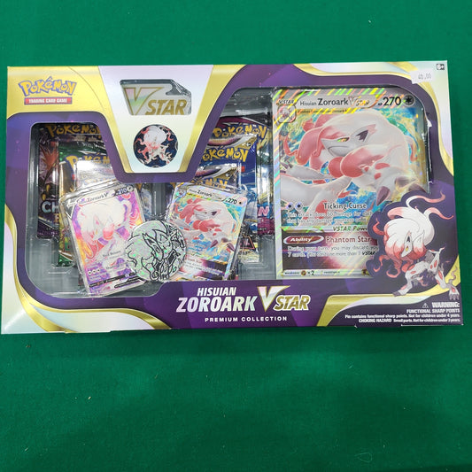 Hisuian zoroark vstar premium collection