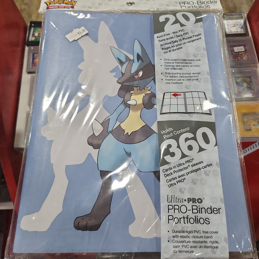 Lucario pro binder ultra pro