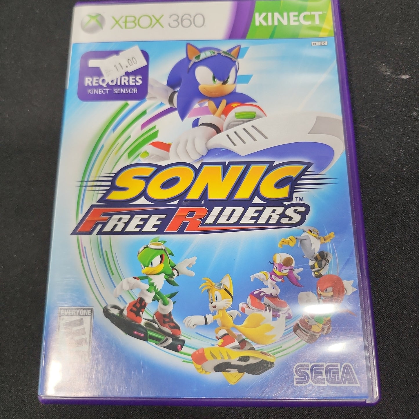 Sonic free riders