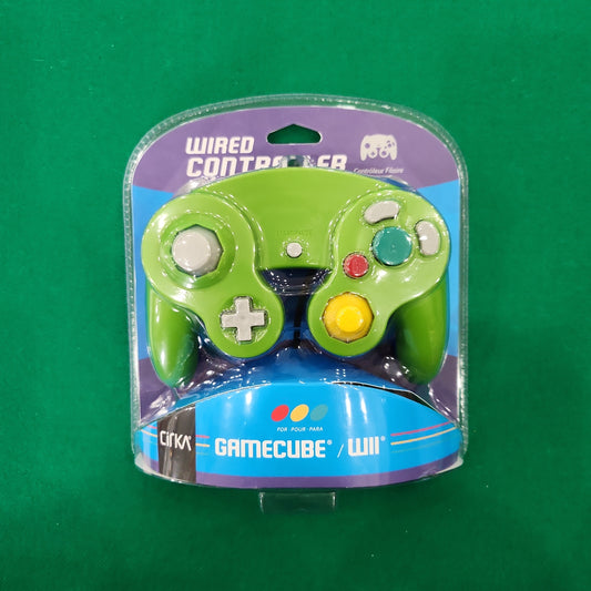 Cirka gamecube/wii controller green