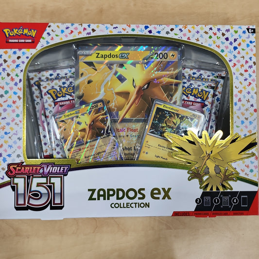 Zapdos ex 151 box