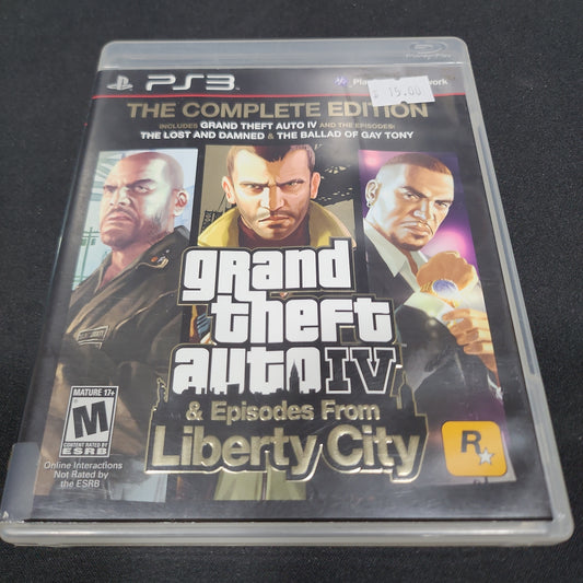 Grand theft auto IV the complete edition