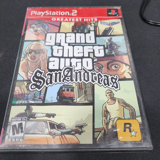 Grand theft auto San Andreas greatest hits