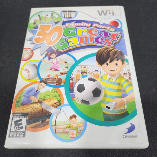 Family Party: 30 great games (no manual) Wii