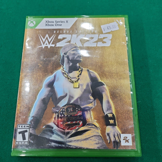 WWE 2k23 deluxe edition