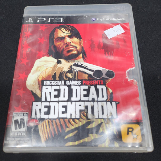 Red dead redemption (beat up cover art/no manual)