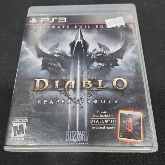 Diablo 3 reaper of souls ultimate evil edition ps3