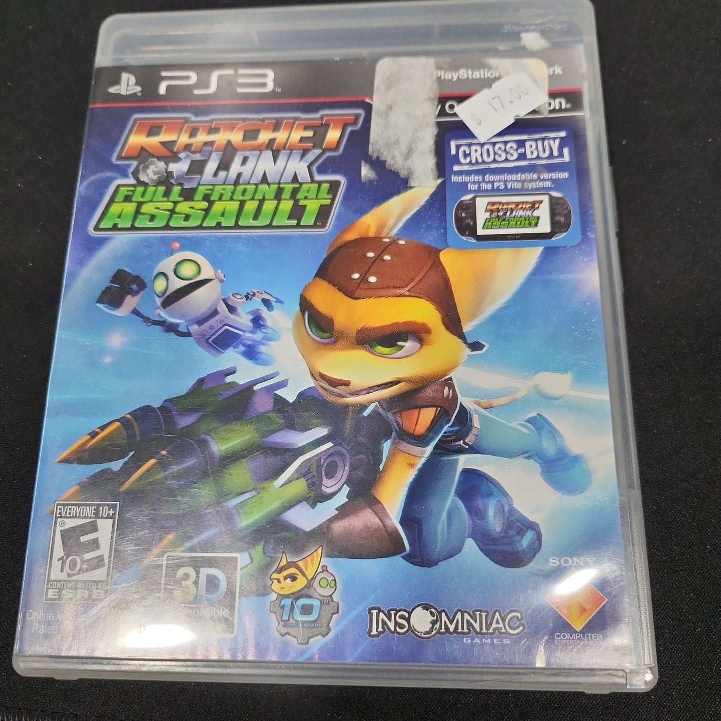 Ratchet clank full frontal assault ps3 (no manual)