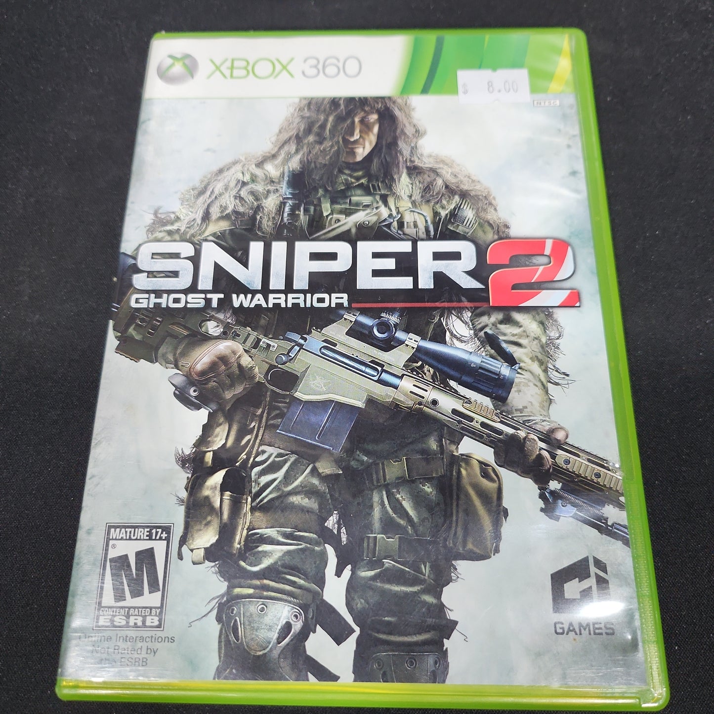 Sniper 2 ghost warrior xbox 360