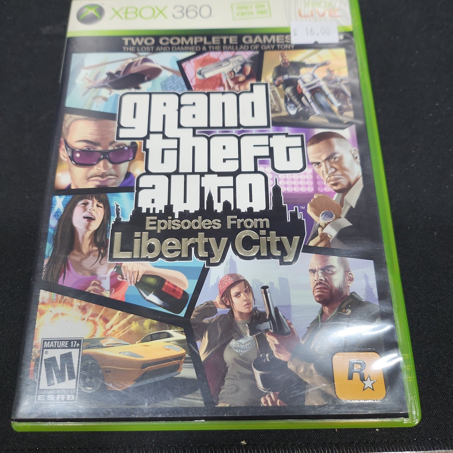 Grand theft auto episodes from liberty city xbox360