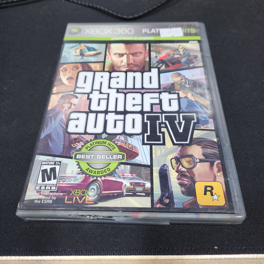 Grand theft auto IV platinum hits xbox360