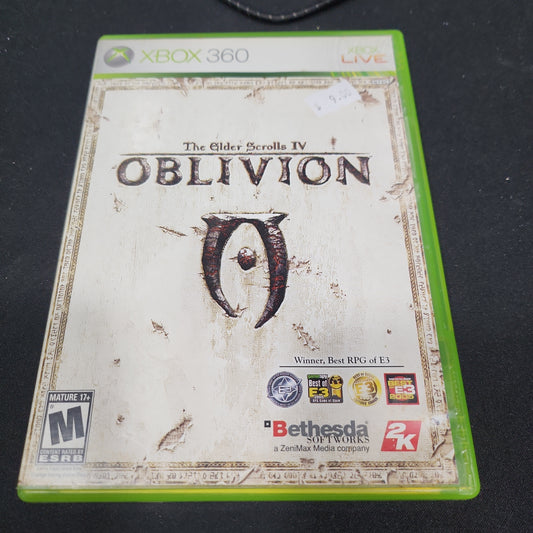 The elder scrolls IV oblivion xbox360