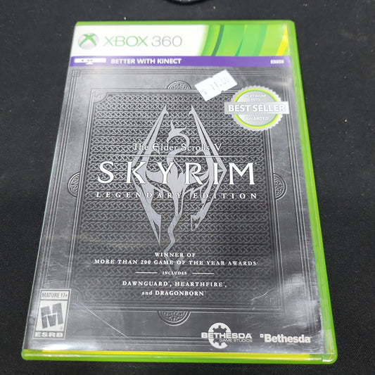 The elder scrolls V skyrim platinum hits xbox360