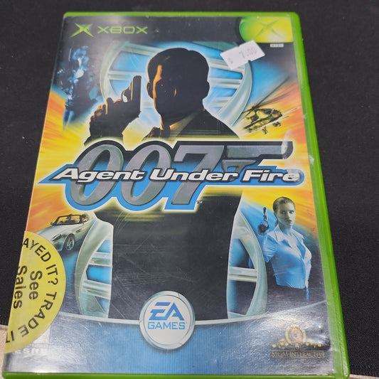 007 agent under fire xbox (no manual)