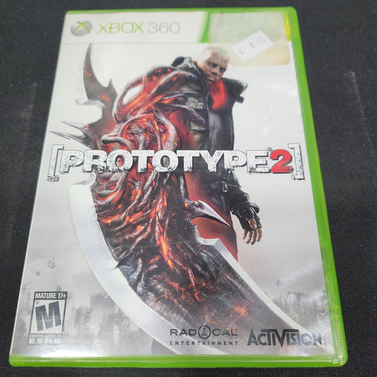 Prototype 2 xbox360 (no manual)