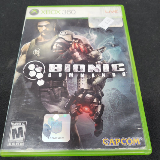 Bionic commando xbox 360 (no manual)